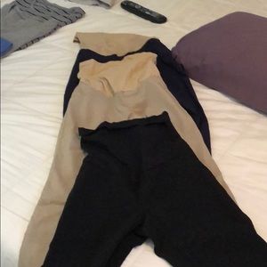 3  of Motherhood Maternity Pants Black Blue Khaki